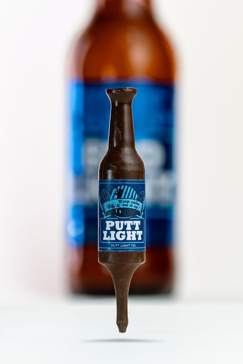 Putt Light Store Beer Bottle Golf Tees, Virtually Unbreakable and Recyclable Plastic Golf Tee 6 Pack, Golf Gift for Men, Bachelor Party Novelty Gift, for Golfers,3-1/4" Tall - Image 3